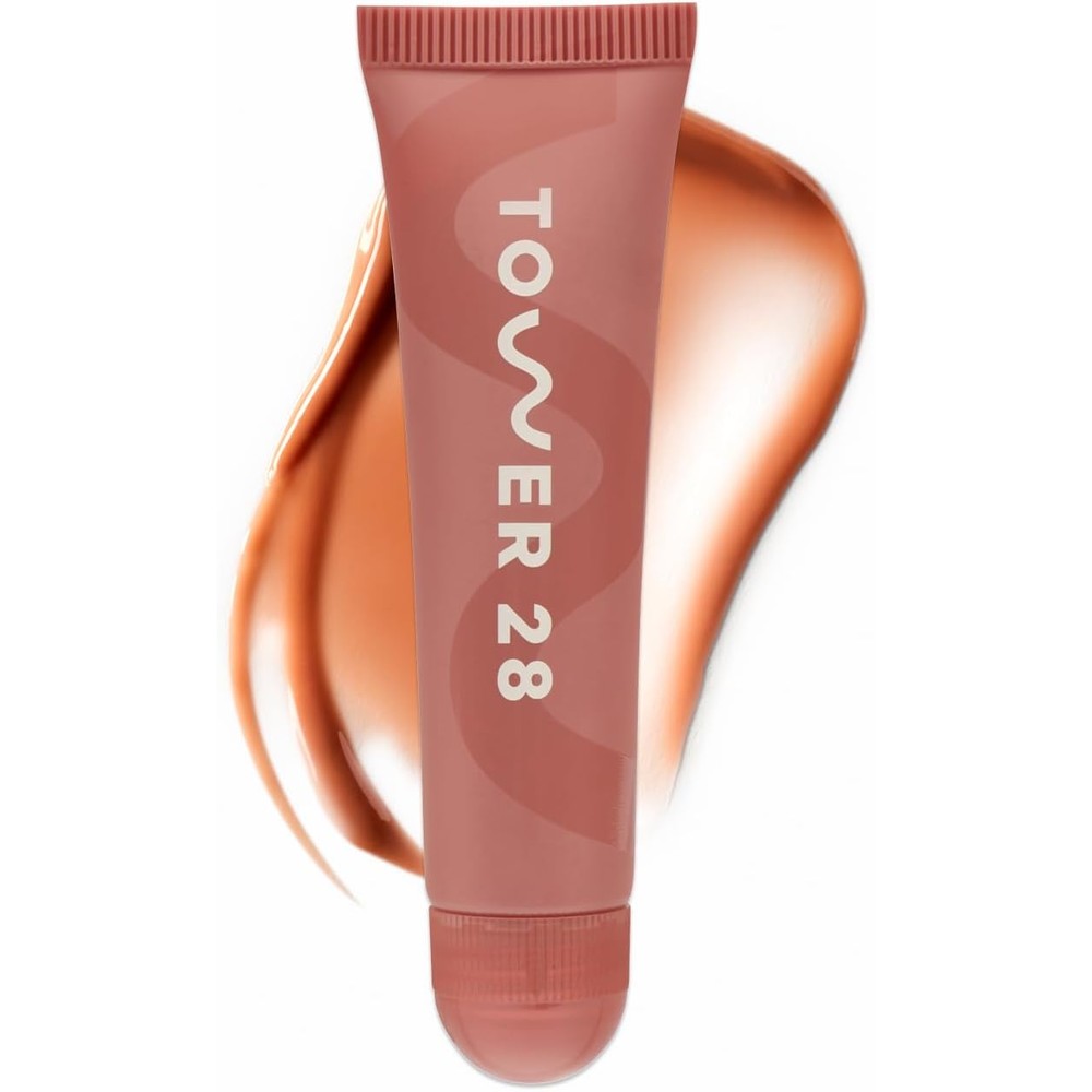 Tower 28 LipSoftie Tinted Lip Treatment Dulce De Leche front view