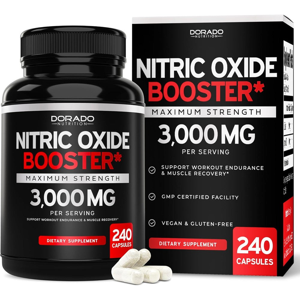 Dorado Nutrition Nitric Oxide Supplement front view