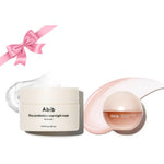 Abib Overnight Jelly Glow Duo front view package featuring lip and face masks