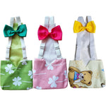 PIEITI 3 Piece Small Chicken Diapers Extra Small Waterproof And Adjustable Duckling Duck Diapers For Real Ducks And Hens Clover Green