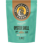 Scratch And Peck Feeds Oyster Shell Chickens And Ducks Essential Calcium Supplement For Eggshell Strength And Hen Health 4 Pound Pouch