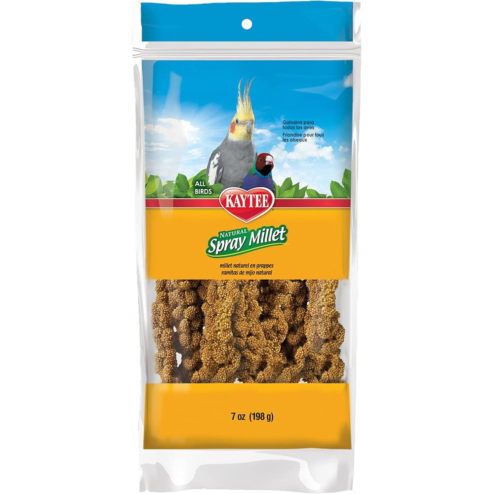 Kaytee Millet Sprays For Birds Of All Life Stages Vegetable Flavour 12 Count Bag