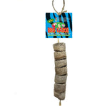 Bird Kabob Pet Mini Shreddable Bird Toy Made From Natural Biodegradable Yucca Wood For Small Hookbill Birds Pack Of One