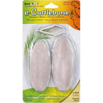 Penn-Plax Bird-Life E-Cuttlebone Original Formula For Small To Medium Birds With Cage Clip Two Count Pack