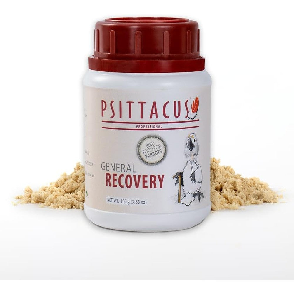 Psittacus General Recovery Hand Feeding Formula For Sick And Injured Baby And Adult Birds 100 Grams