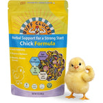 Buff Clucks Chick Formula Herbal Supplement For Baby Chicks Plant Based Daily Wellness Botanical Blend Three Ounces