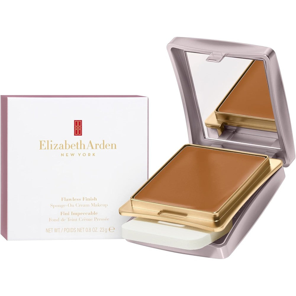Elizabeth Arden Flawless Finish Sponge On Cream Foundation makeup compact front view