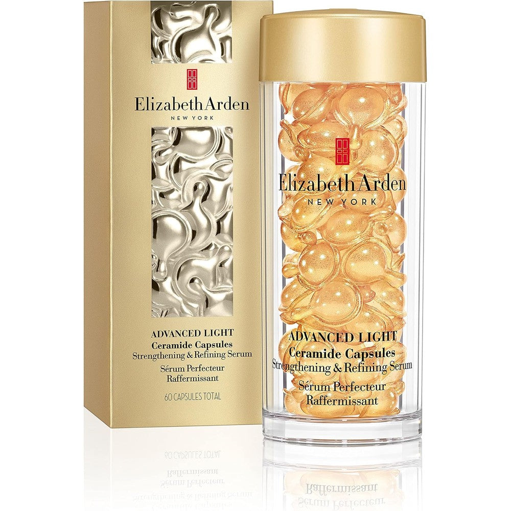 Elizabeth Arden Advanced Light Ceramide Capsules Strengthening and Refining Serum front view packaging