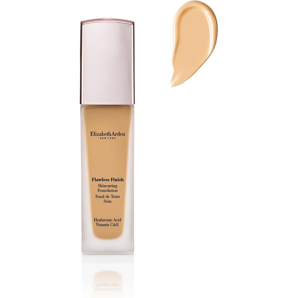 Elizabeth Arden Flawless Finish Skincaring Foundation front view bottle