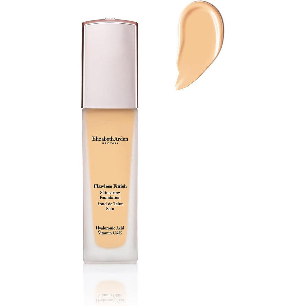 Elizabeth Arden Flawless Finish Skincaring Foundation front view bottle