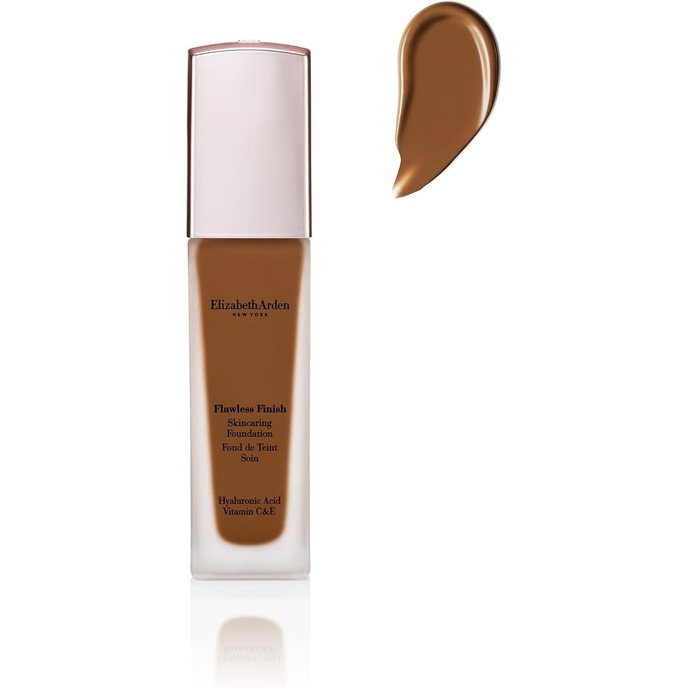 Elizabeth Arden Flawless Finish Skincaring Foundation front view premium liquid foundation India