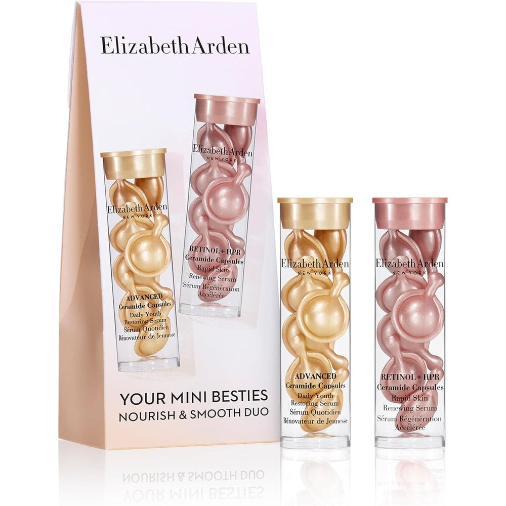 Elizabeth Arden Retinol HPR Ceramide Face Serum Capsules front view displaying the premium packaging.