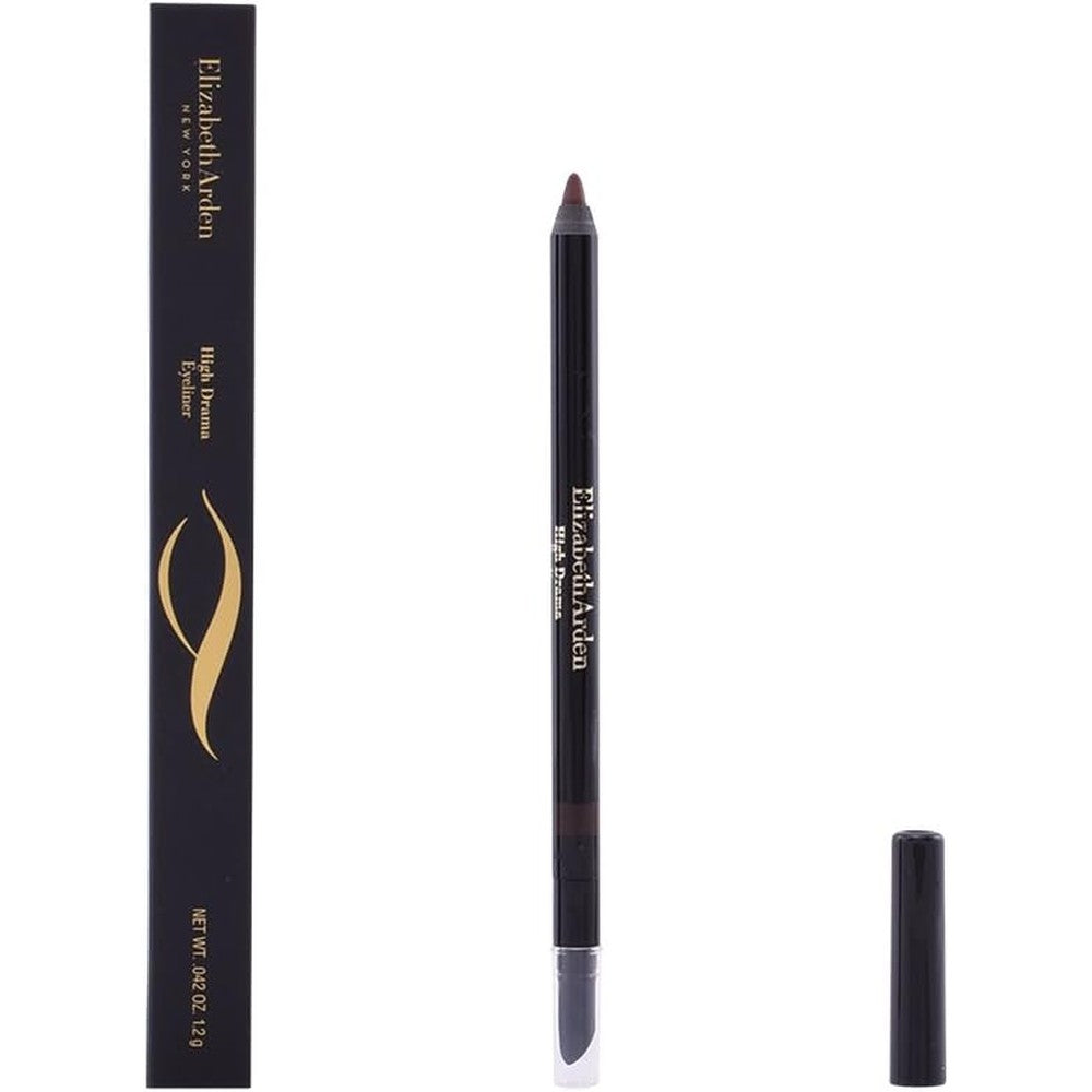 Elizabeth Arden High Drama Eyeliner Smokey Black front view waterproof eye pencil