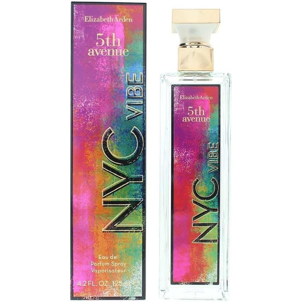 Elizabeth Arden 5th Avenue NYC Vibe Eau de Parfum front view authentic USA imported luxury women fragrance