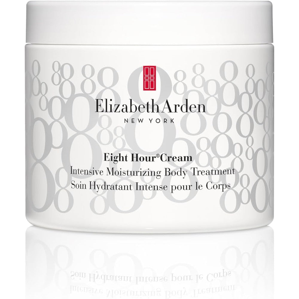 Elizabeth Arden Eight Hour Cream Intensive Moisturizing Body Treatment front view of 400ml tub