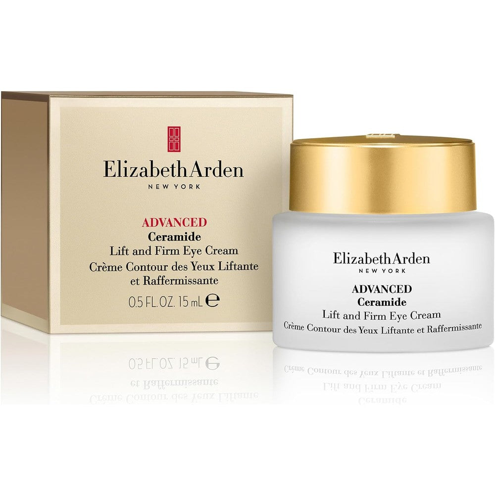 Elizabeth Arden Advanced Ceramide Lift and Firm Eye Cream front view anti aging moisturizer