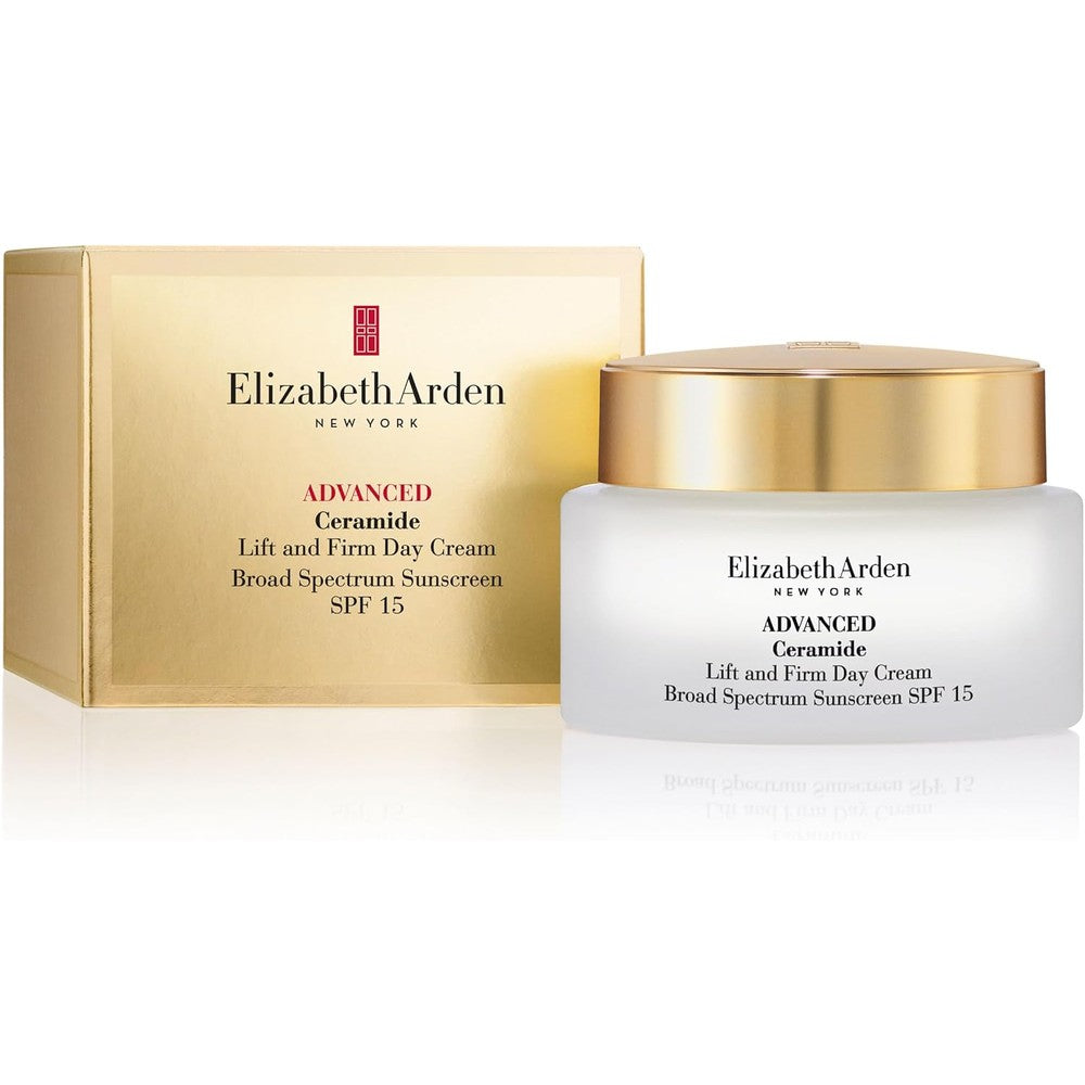 Elizabeth Arden Advanced Ceramide Lift and Firm Face Cream 1.7 Fluid Ounces front view anti-aging moisturizer