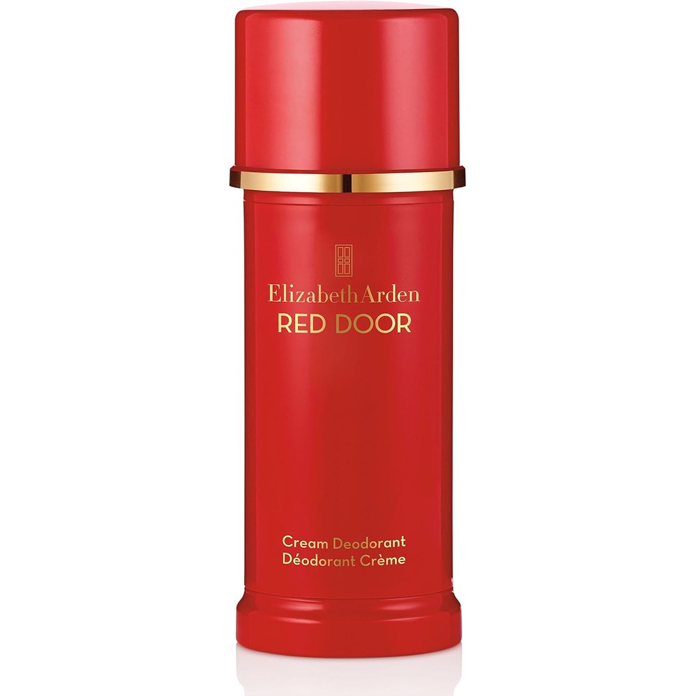 Elizabeth Arden Red Door Cream Deodorant front view packaging for luxury women underarm care