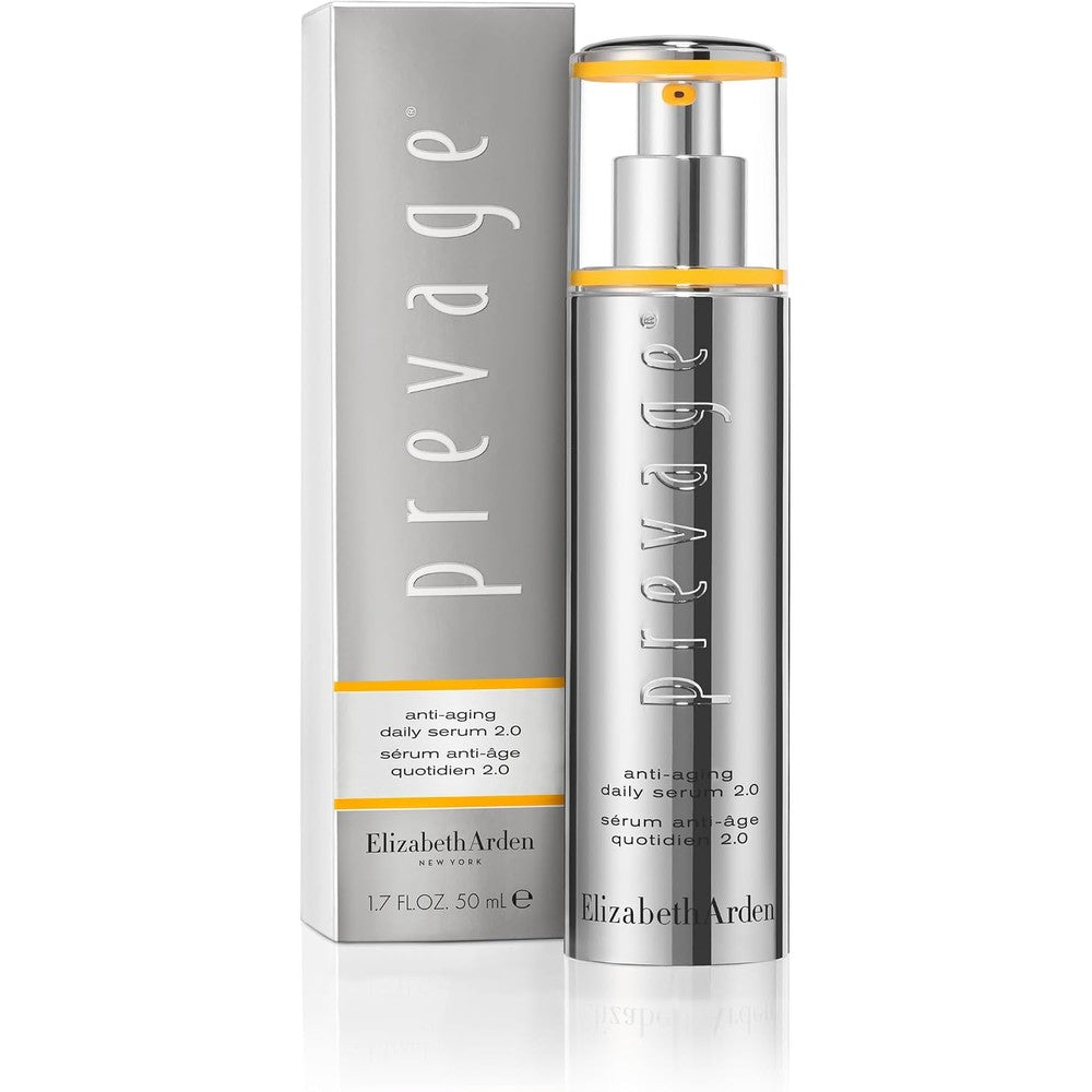 Elizabeth Arden PREVAGE Anti Aging Daily Serum 2.0 front view bottle for hyperpigmentation treatment