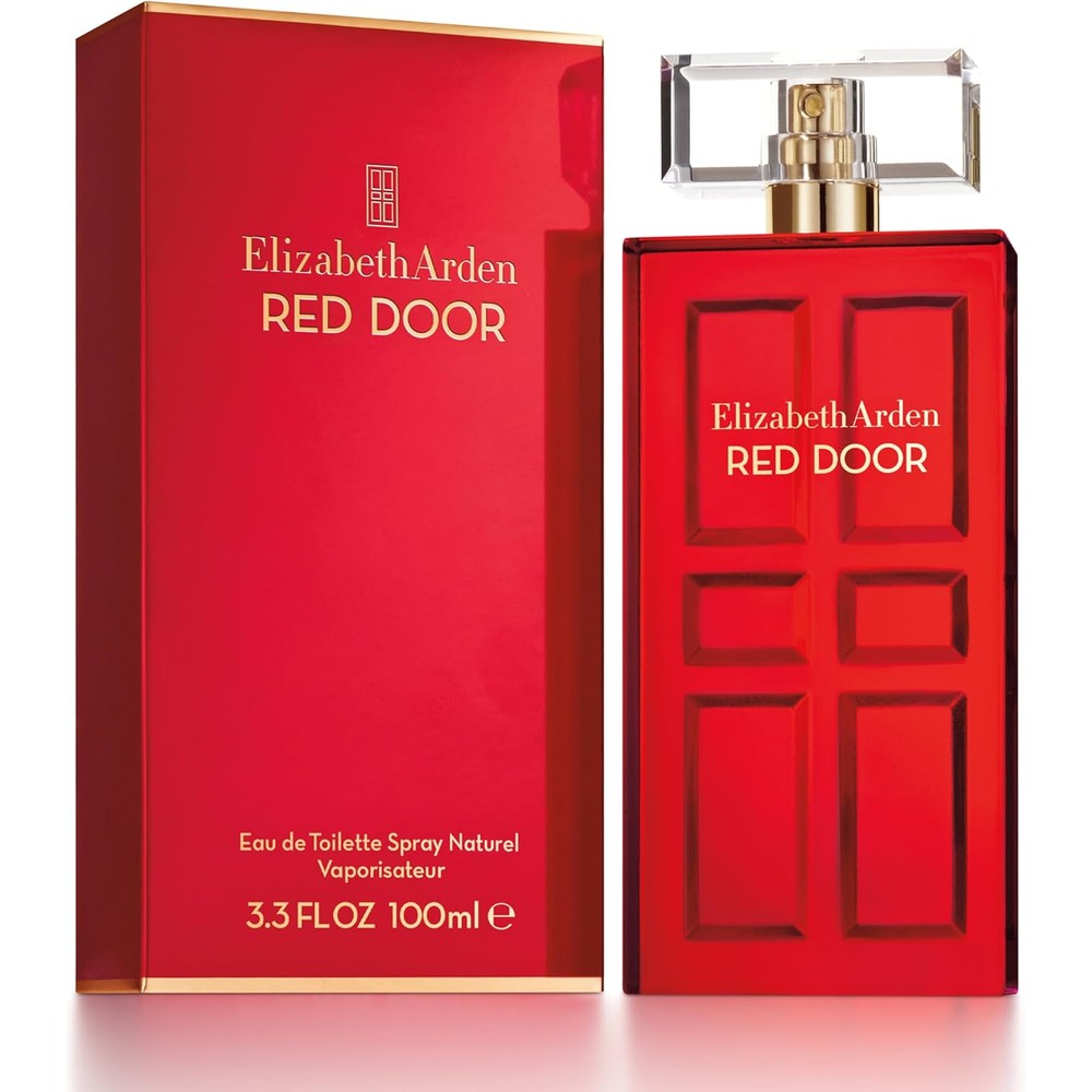 Elizabeth Arden Red Door For Women Eau De Toilette Spray Sophisticated Floral And Oriental Parfum With Sandalwood Notes 3.3 Ounces