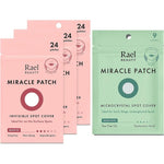 Rael Miracle Spot Cover Bundle front packaging showcasing acne patches