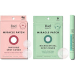 Rael Acne Healing Patch Bundle front view showing three piece treatment system for clear skin