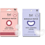 Rael Miracle Bundle hydrocolloid acne patch packaging front view for blemish treatment