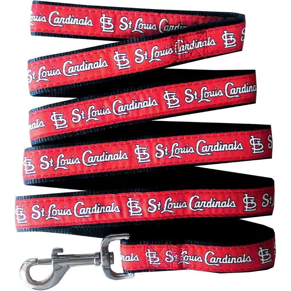 Pets First St. Louis Cardinals Large Dog Leash Officially Licensed MLB Baseball Team Pet Accessory