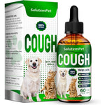SalutemPet Kennel Cough Medicine And Respiratory Supplement For Dogs And Cats With Mullein Leaf And Angelica Root Two Fluid Ounces