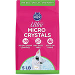 Ultra Micro Crystals Unscented Premium Non-Clumping Cat Litter, 5-Pound Bag