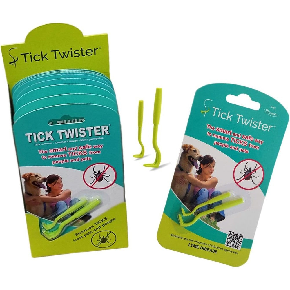 Tick Twister Remover Small And Large Set Display Pack For Humans And Pets 9 Count Set