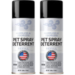 Berkland Motion Sensor Cat Deterrent Spray Refill Family Safe Non VOC Odorless Pet Training Aid Three Point Eight Nine Ounces Two Pack
