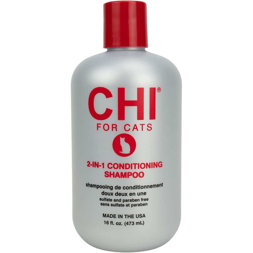 CHI For Dogs Chi For Cats two in one shampoo and conditioner front view dry skin relief formula