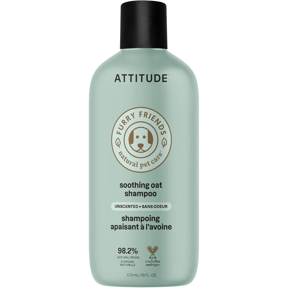 Attitude Soothing Shampoo for Cat and Dog front view 16 Fluid Ounce bottle