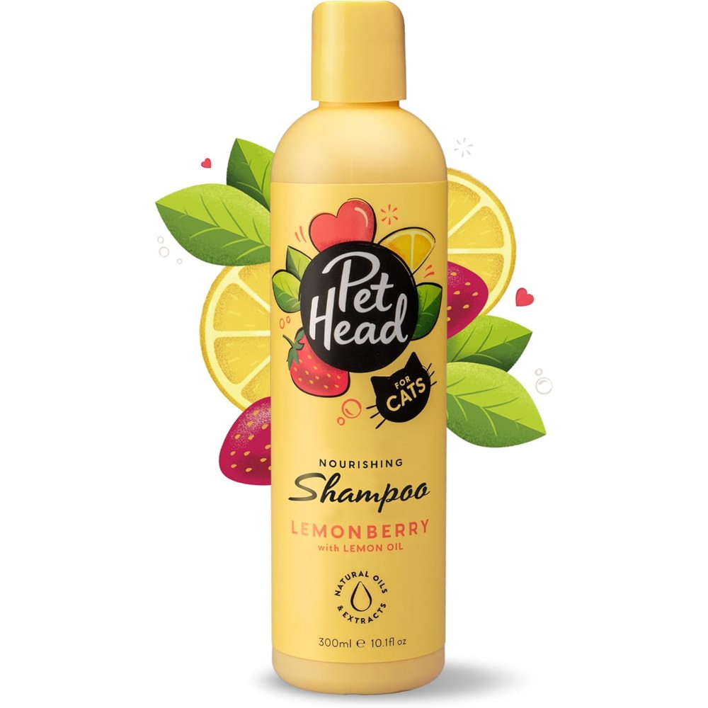 Pet Head Felin Good Cat Shampoo bottle front view representing premium cat grooming products.