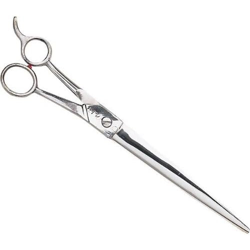 Geib Stainless Steel Gator 10 Inch Bent Shank Straight Pet Grooming Shear front view