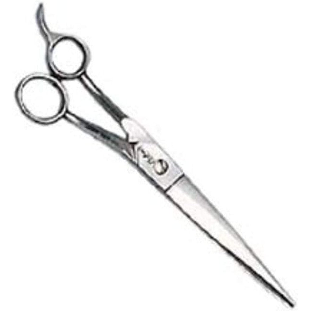 Geib Gator Bent Shank Curved Pet Grooming Shears front view