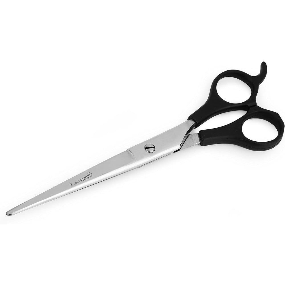 Laazar straight pet grooming scissors 6.5 inch front view