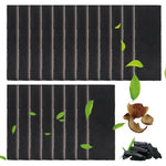 MyfatBOSS carbon filters 20 pack front view for litter box odor control