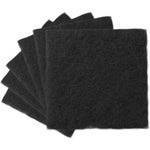 Eosarcu litter box filters replacement pack front view showcasing activated carbon pads.