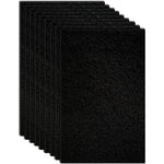 MEDUWEDU Activated Carbon Filter Pads front view pack of nine charcoal replacement liners.