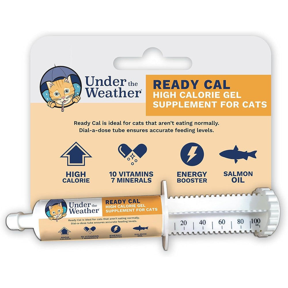 Under The Weather Ready Cal cat supplement front view