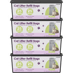 AYKEME cat litter refill roll bags packaging front view for odor control