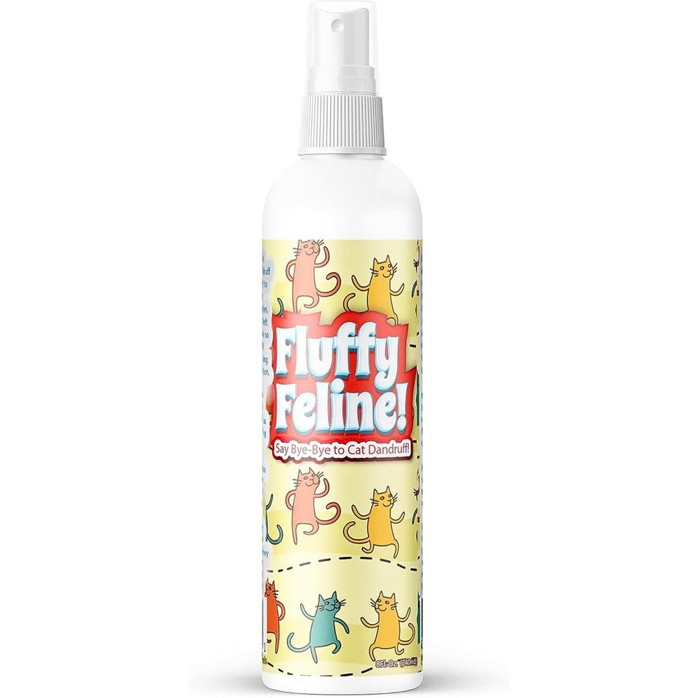 Pet MasterMind Fluffy Feline Cat Dandruff Care Spray front view