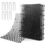 Pomeat 10 Pieces Scat Mat For Cats Indoor And Outdoor With Spikes And Garden Staples 16 Inches By 12 Inches