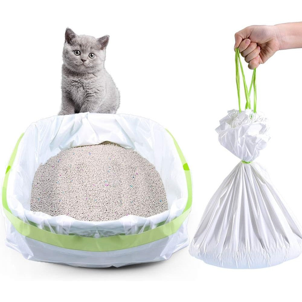 PETOCAT jumbo cat litter box liners front packaging view for premium pet supplies.