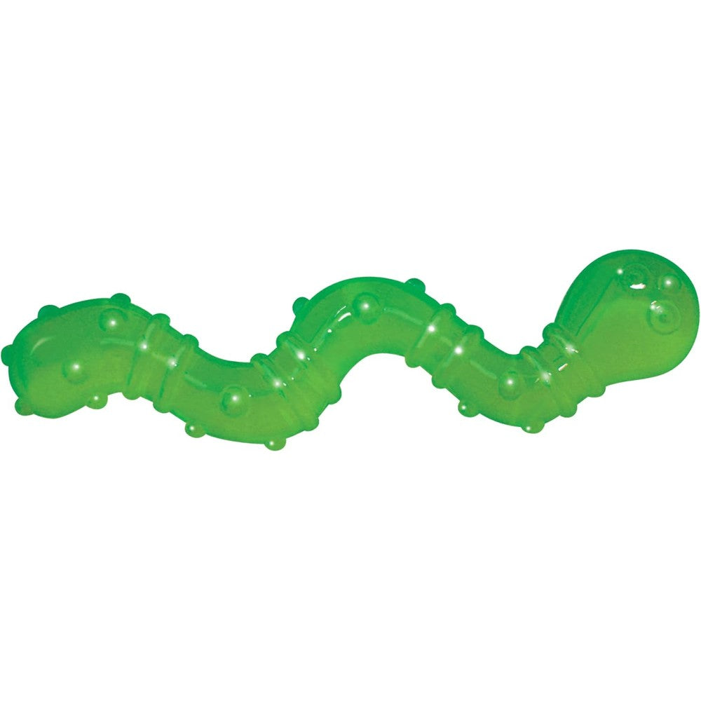 Catstages Orka Kat Wiggle Worm dental chew toy front view
