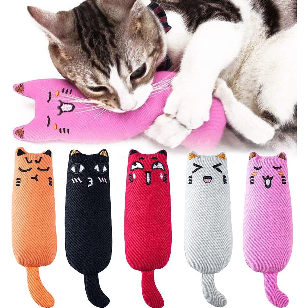 Legendog 5 piece catnip mouse toy set front view