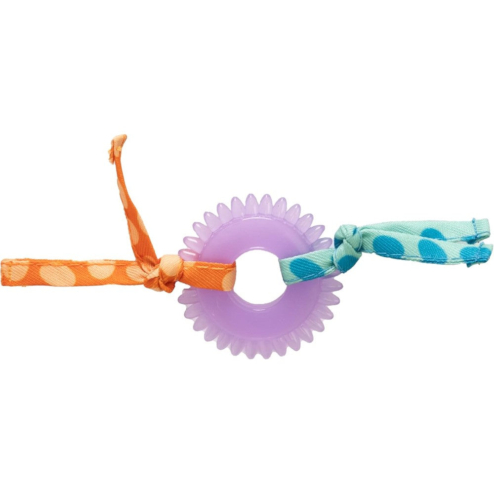 Catstages Kitty Chew Wheel purple dental toy front view