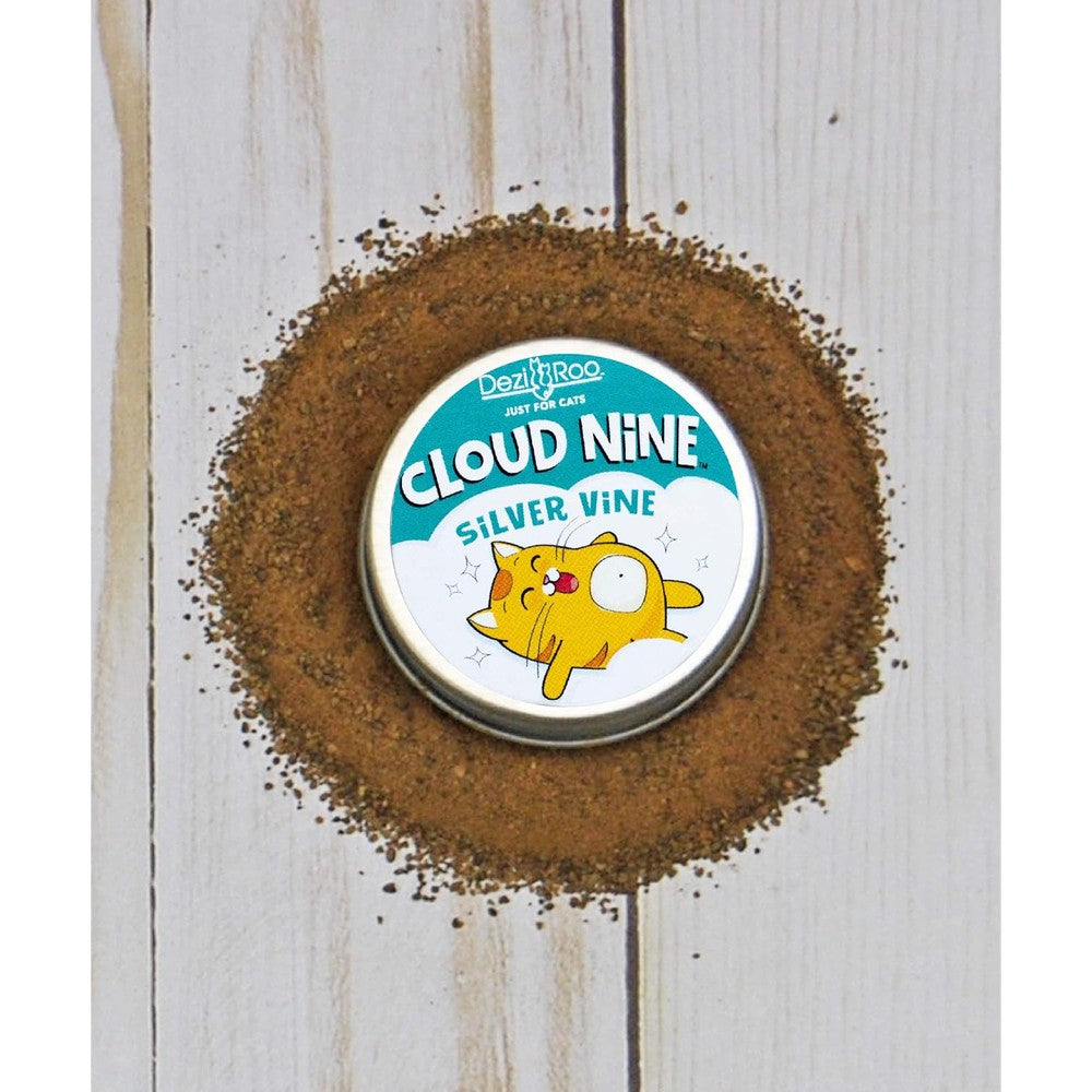 Dezi Roo Cloud Nine Silver Vine Pure Potent Powder All Natural Cat Attractant From One Hundred Percent Fruit Gall 30 Grams